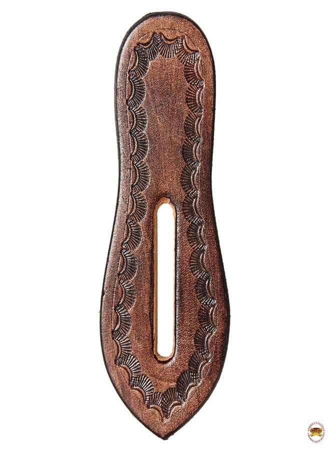 HILASON Western Saddle Repair Leather 1 Latigo Carrier Girth Holder Brown - Image 2